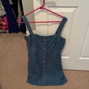 NWT BB Dakota denim dress size 8